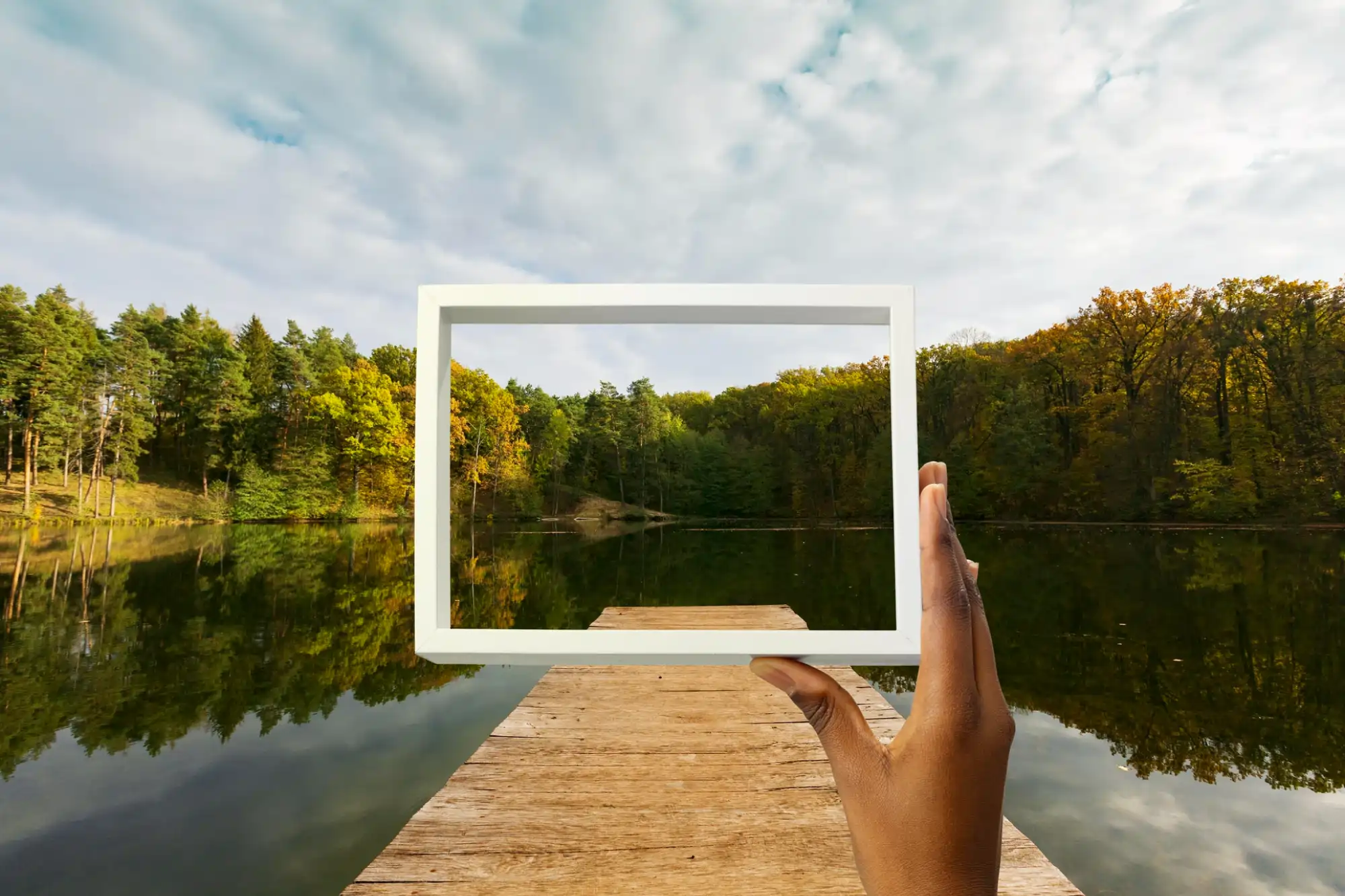 No compres una sola, busca varias imágenes versátiles que puedas usar en diferentes artículos. Deben seguir la misma línea visual calma, naturaleza, luz, detalles simbólicos.